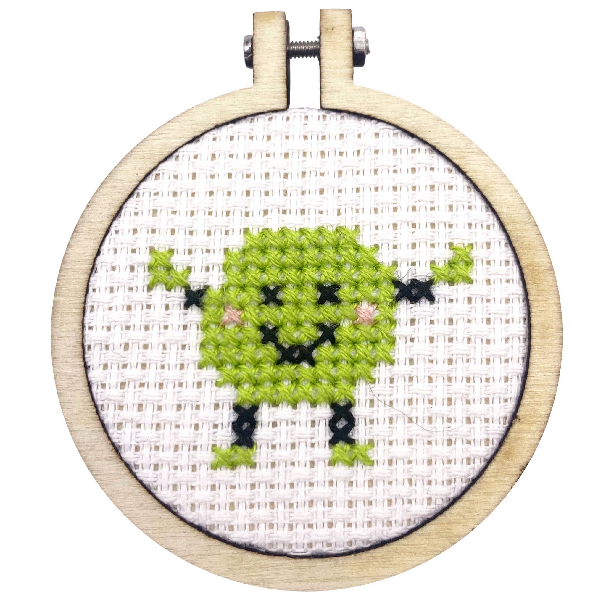 The Crafty Kit Company 'Happea Birthday!' Mini Matchbox Cross Stitch Kit