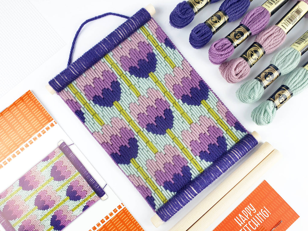 Oh Sew Bootiful - Tulips Bargello Kit