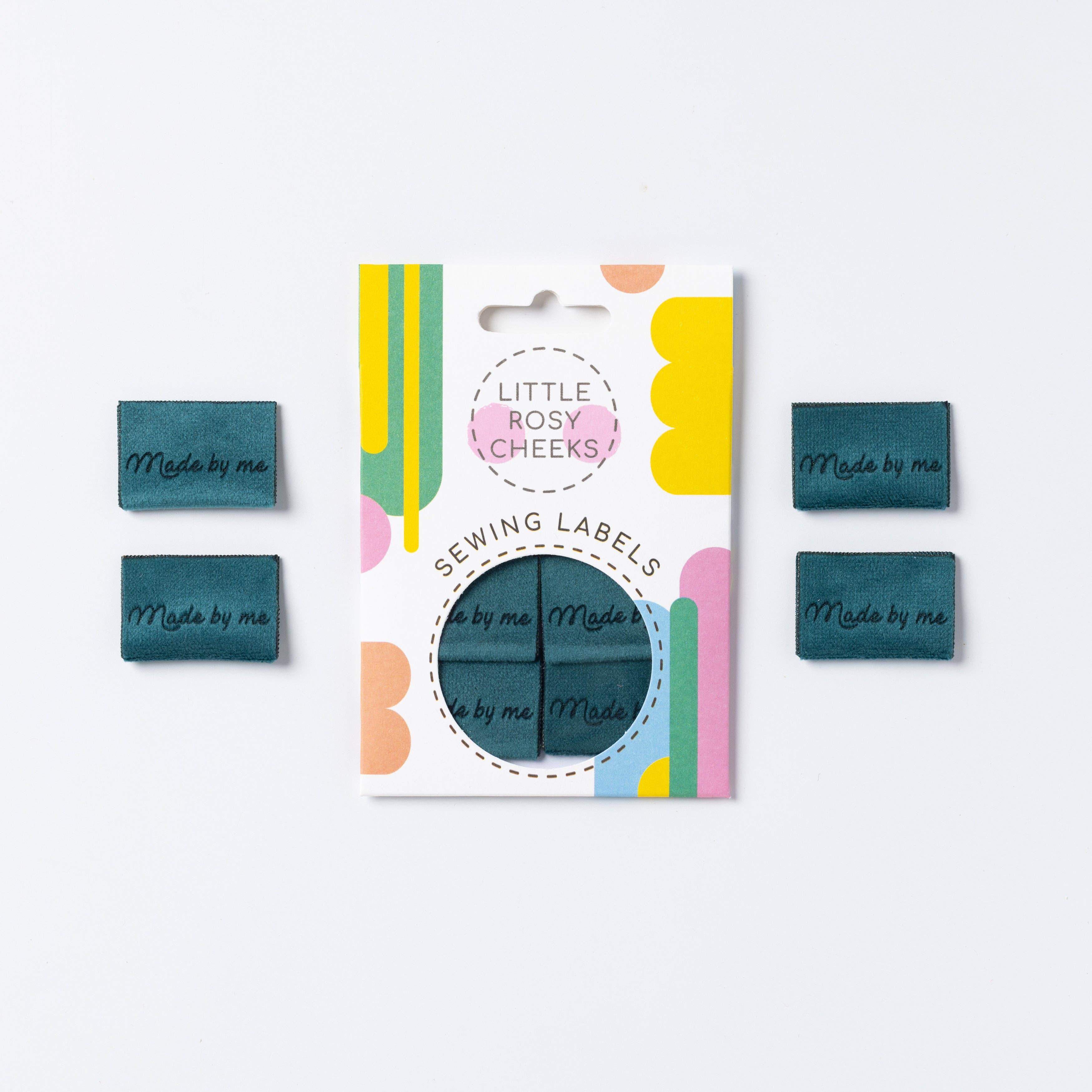 Little Rosie Cheeks Made by Me Velvet Sewing Labels