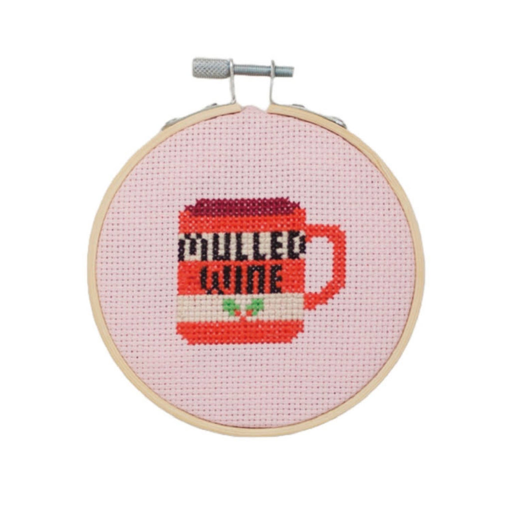 Cotton Clara Mulled Wine Cross Stitch Kit