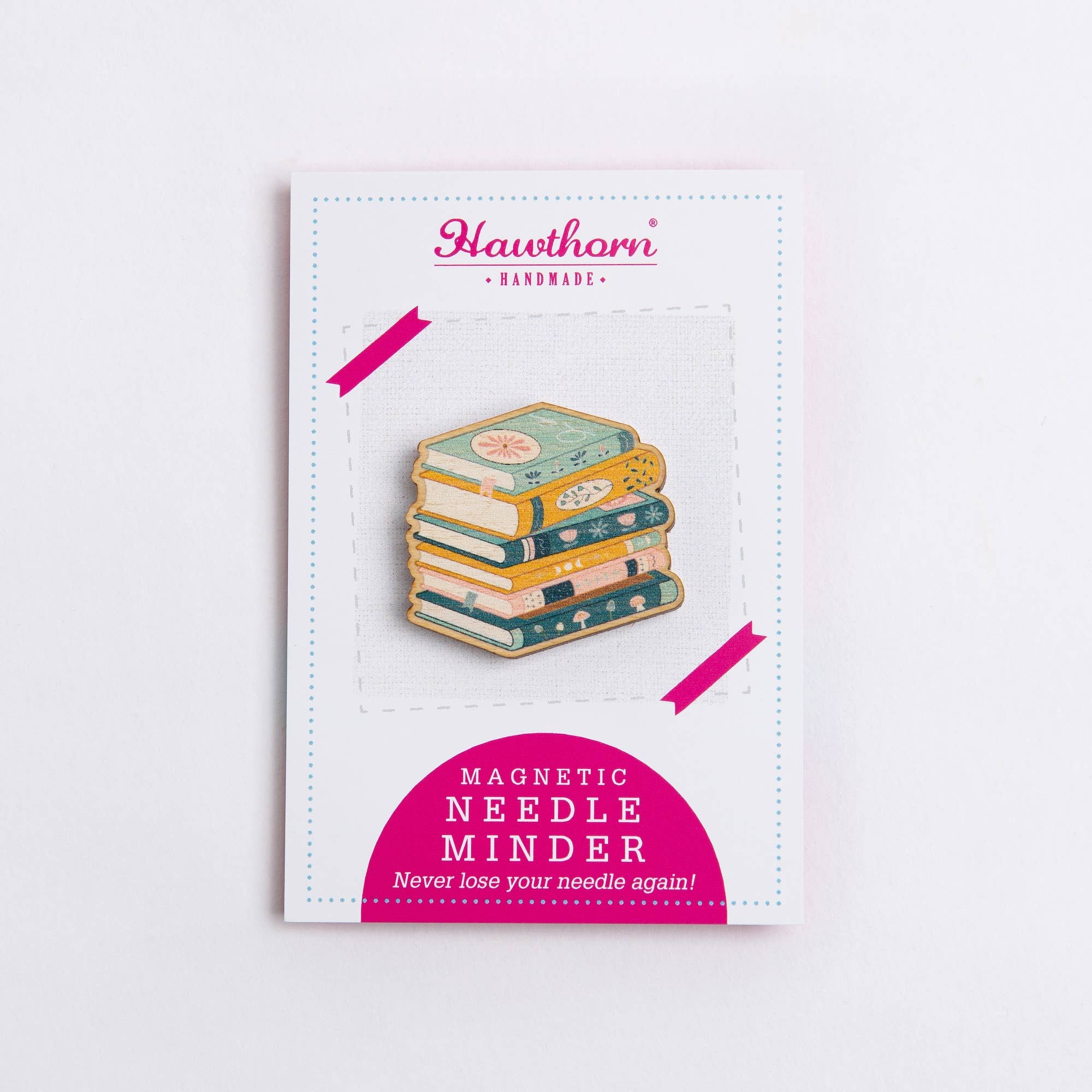 Hawthorn Handmade Book Lover Needle Minder | Gift for Crafters