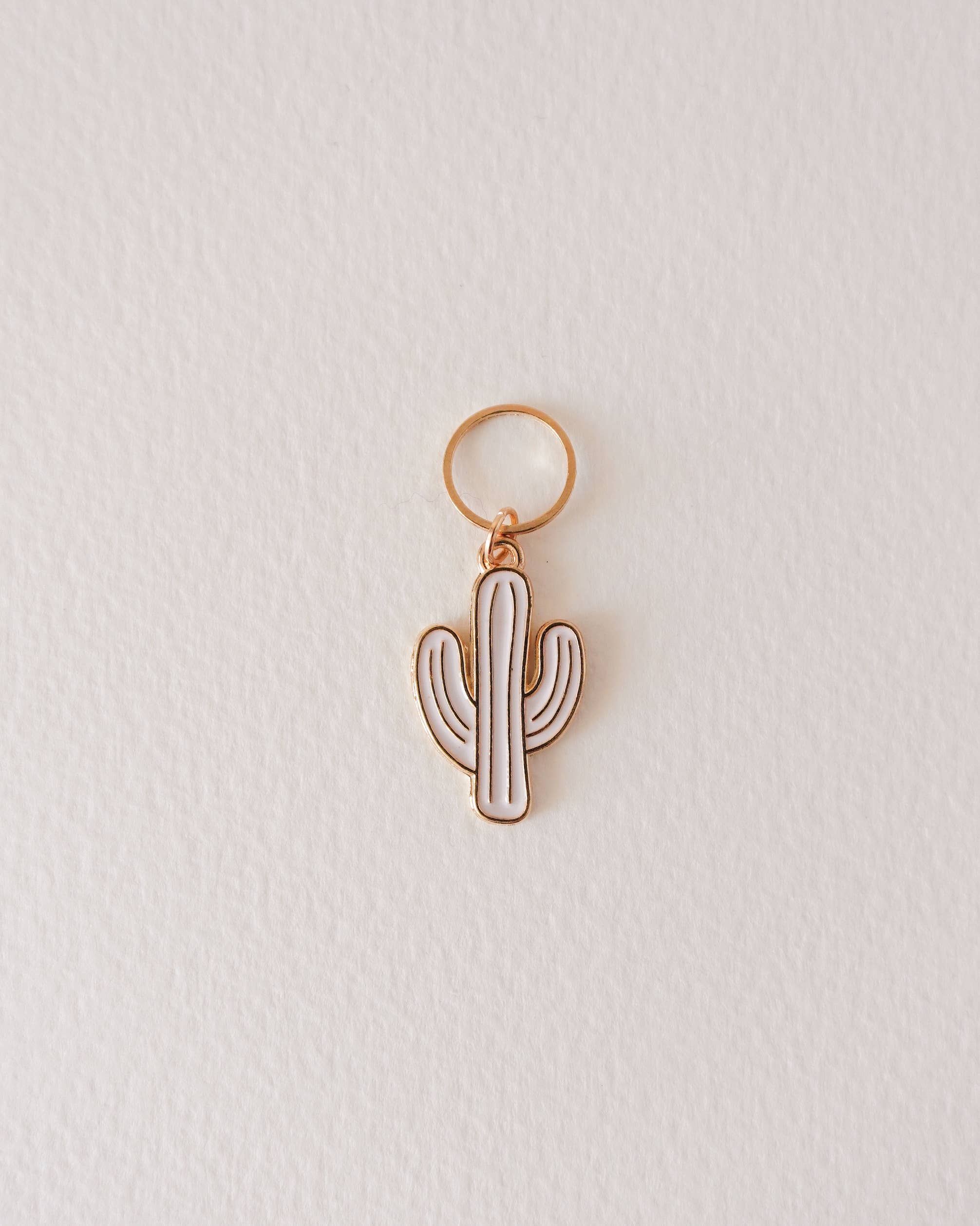 Hello Kim Stitch Markers - Cactus