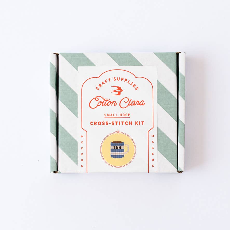 Cotton Clara Tea Cross Stitch Kit
