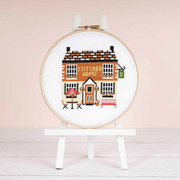 Caterpillar Cross Stitch The Stitcher Arms Pub Cross Stitch Kit