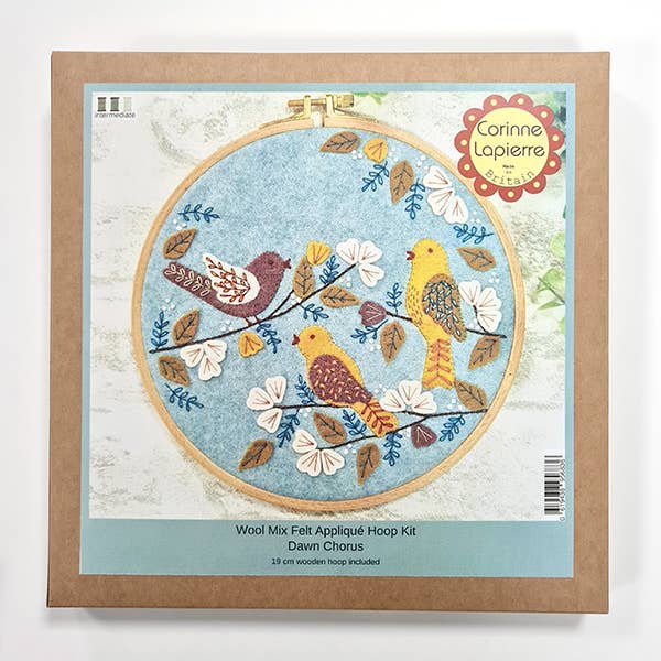 Corinne Lapierre Dawn Chorus Appliqué Hoop Craft Kit