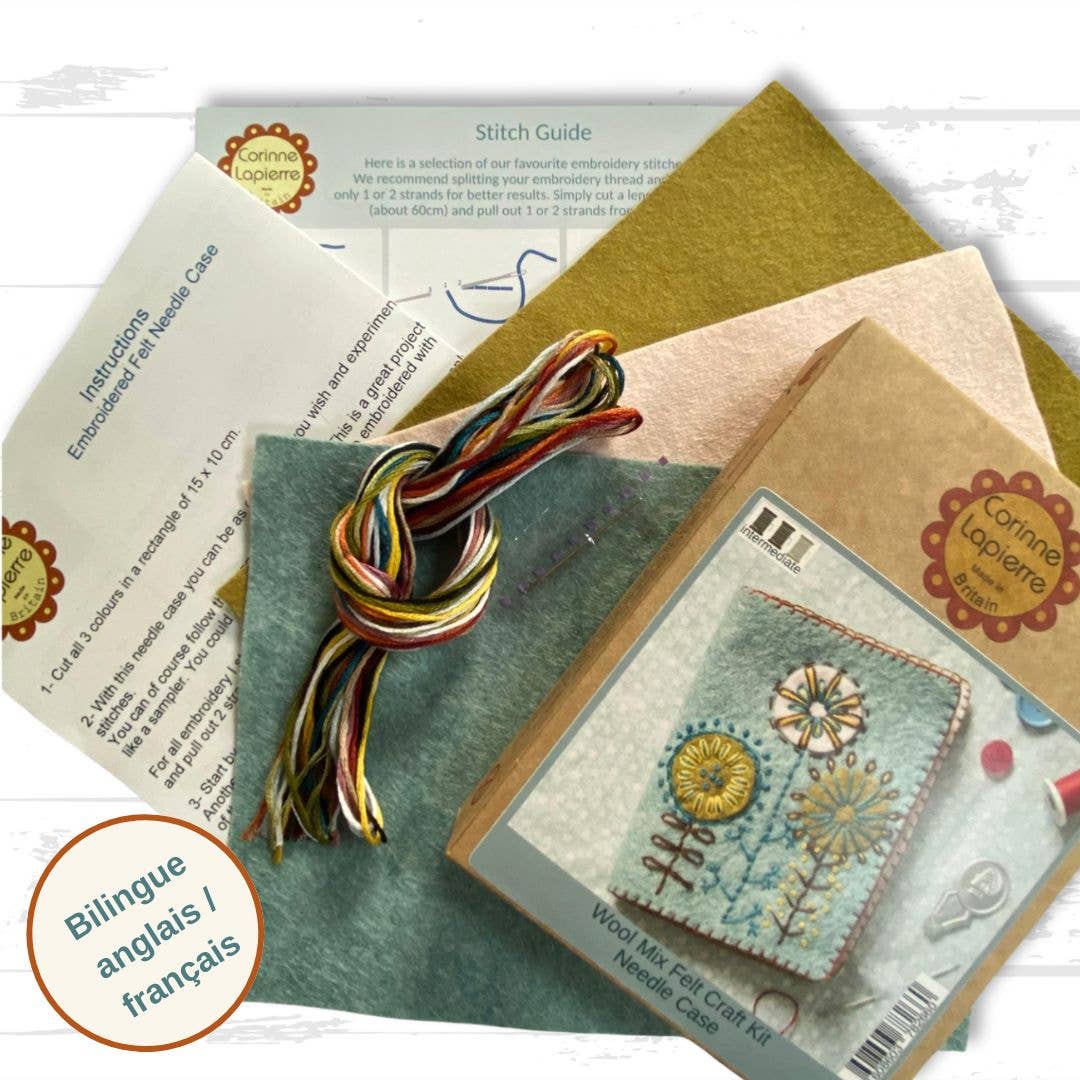 Corinne Lapierre Needle Case Felt Craft Mini Kit