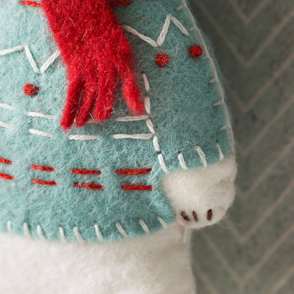 Corinne Lapierre Polar Bear Felt Craft Mini Kit
