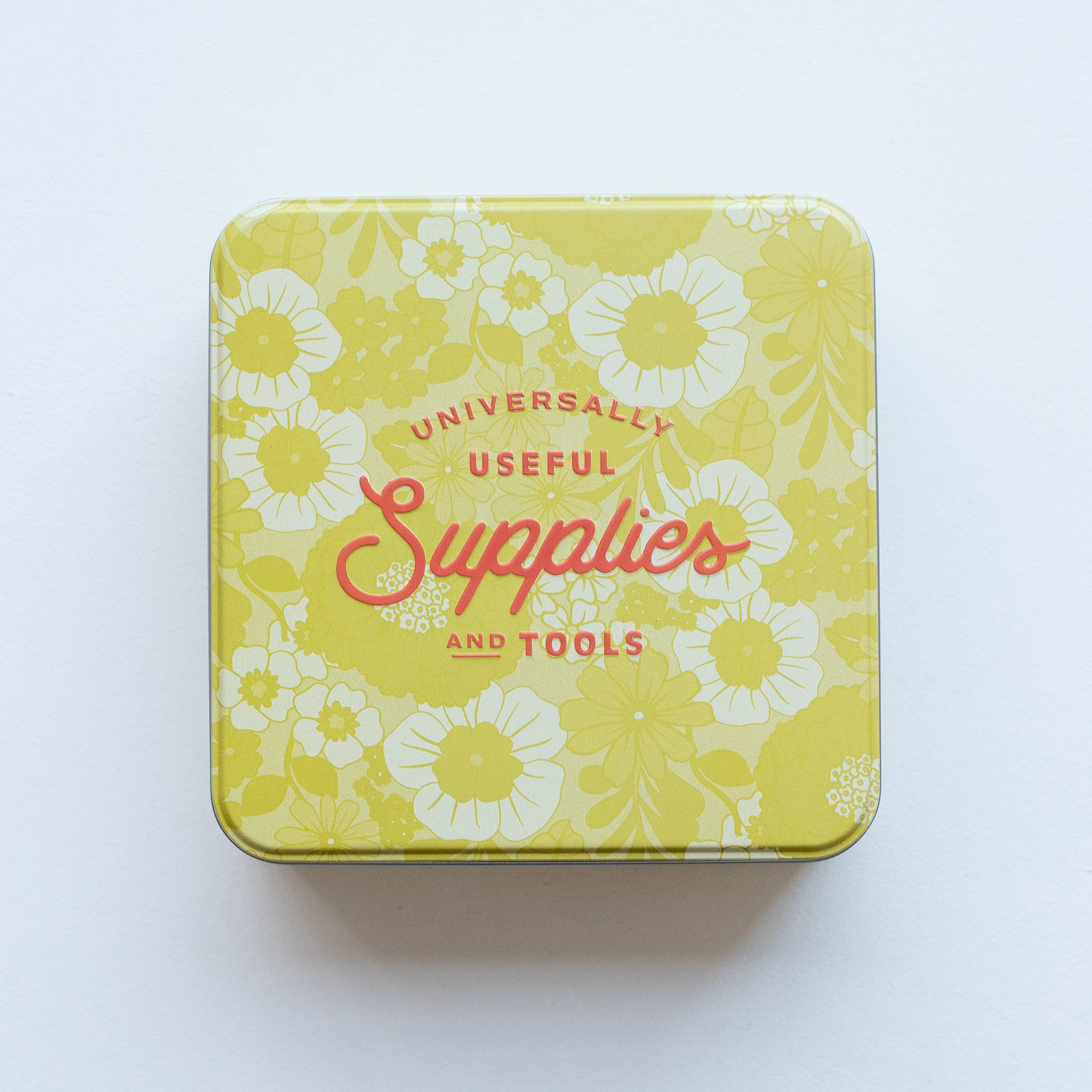 Cotton Clara Sewing Tin (Empty - for filling with your own crafty bit and bobs)