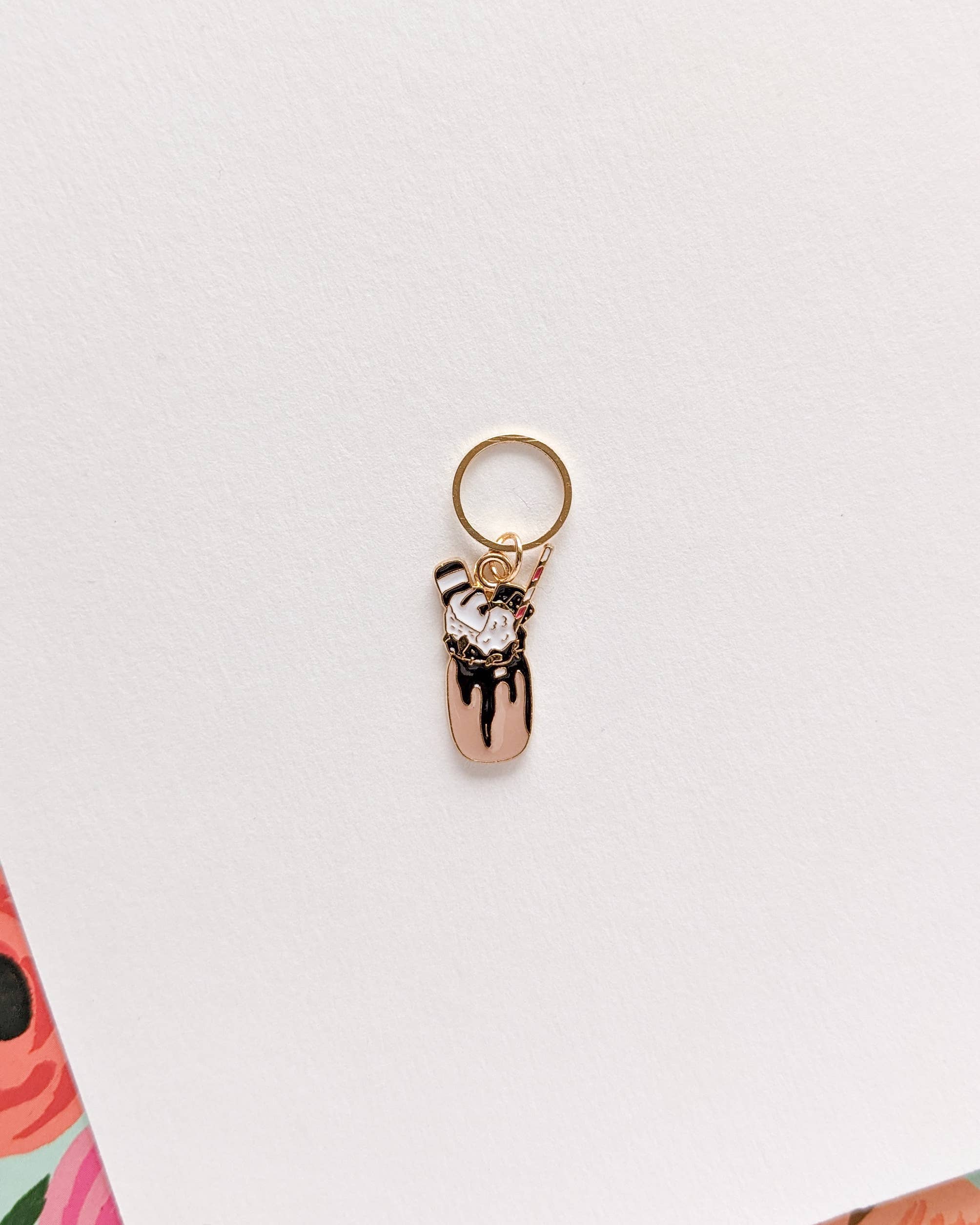 Hello Kim Stitch Markers - Ice cream sundaes