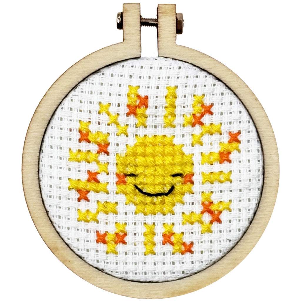 The Crafty Kit Company 'You are my Sunshine' Mini Matchbox Cross Stitch Kit