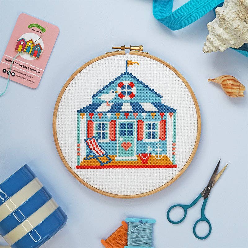 Caterpillar Cross Stitch Seaspray Cottage Cross Stitch Kit