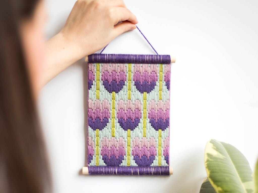 Oh Sew Bootiful - Tulips Bargello Kit