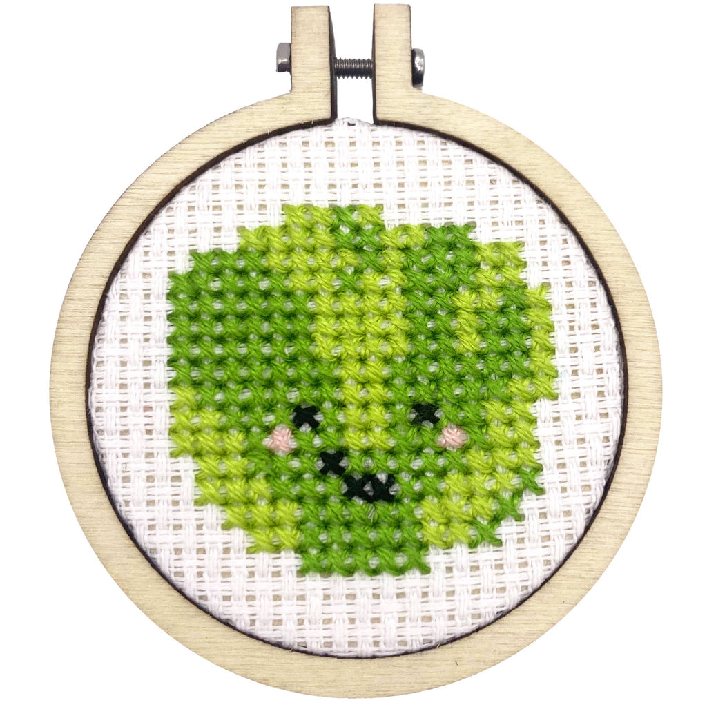 The Crafty Kit Company 'Lettuce Celebrate!' Mini Cross Stitch Kit