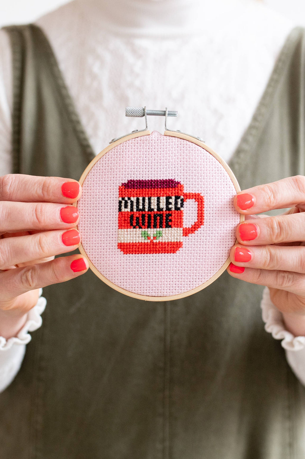 Cotton Clara Mulled Wine Cross Stitch Kit