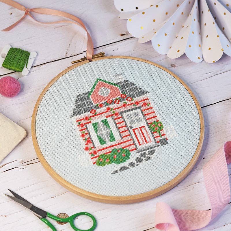 Caterpillar Cross Stitch Mulberry Cottage Cross Stitch Kit