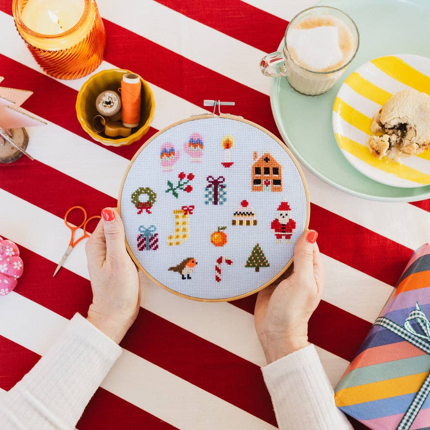 Cotton Clara Christmas Cross Stitch Kit