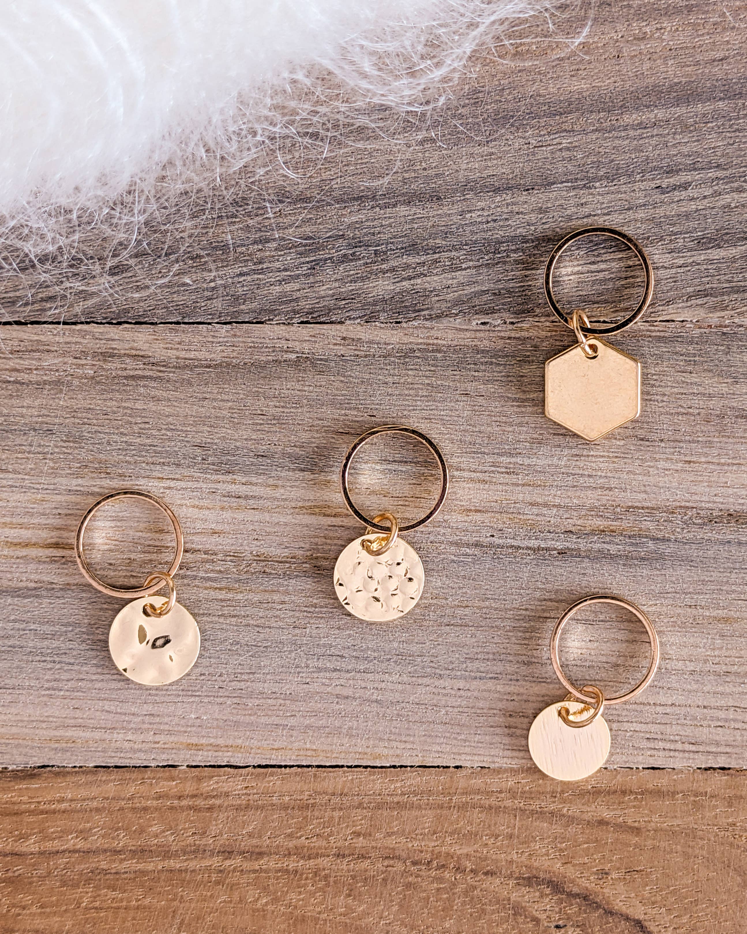 Hello Kim Stitch Markers - Jewellery