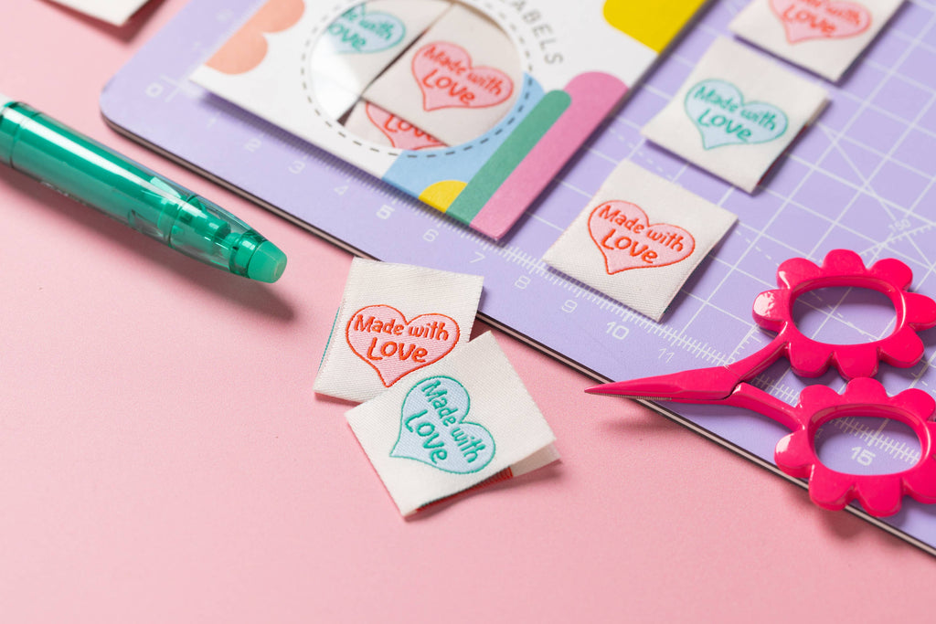 Little Rosie Cheeks Made With Love Sewing Labels