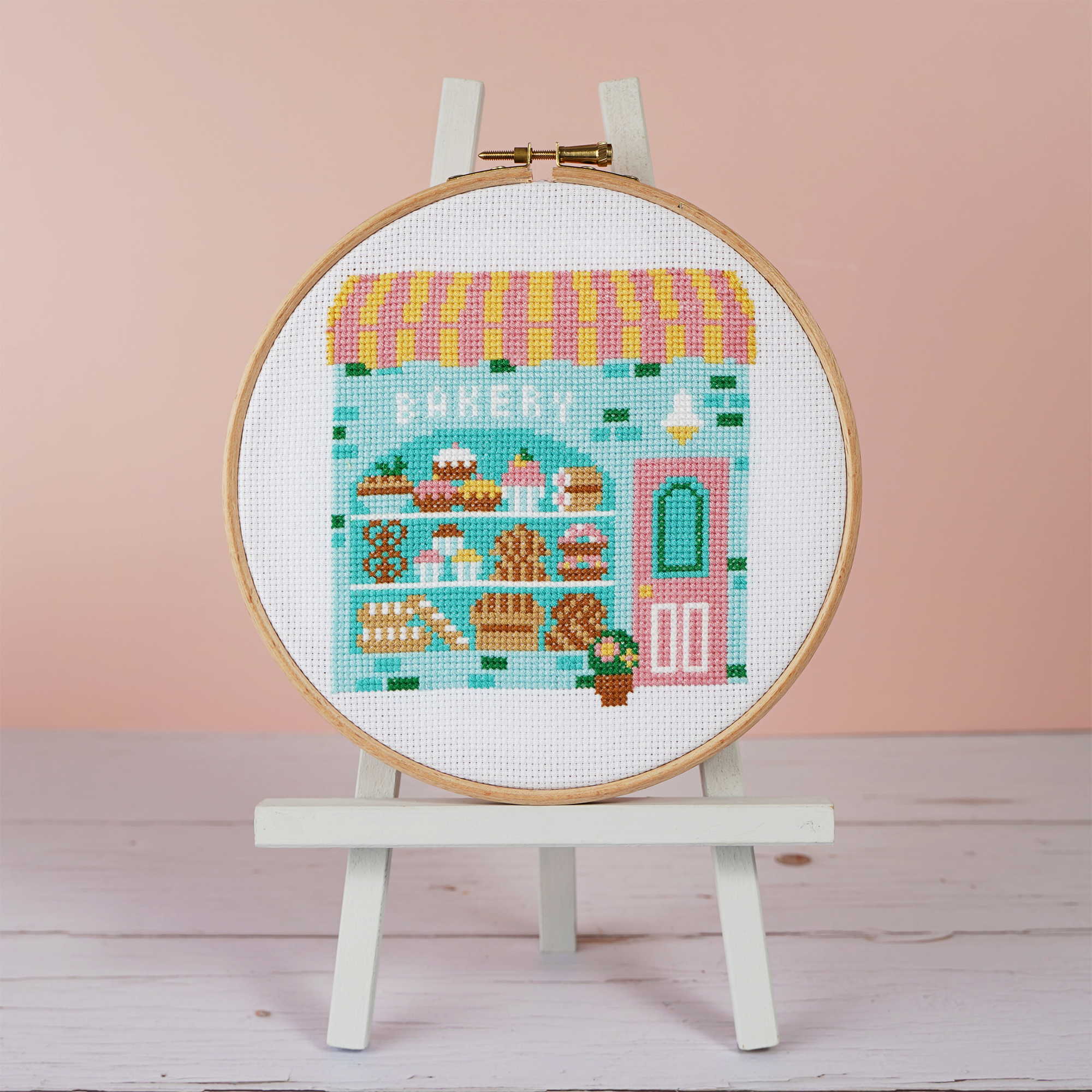 Caterpillar Cross Stitch Piece of Cake Bakery Cross Stitch Kit