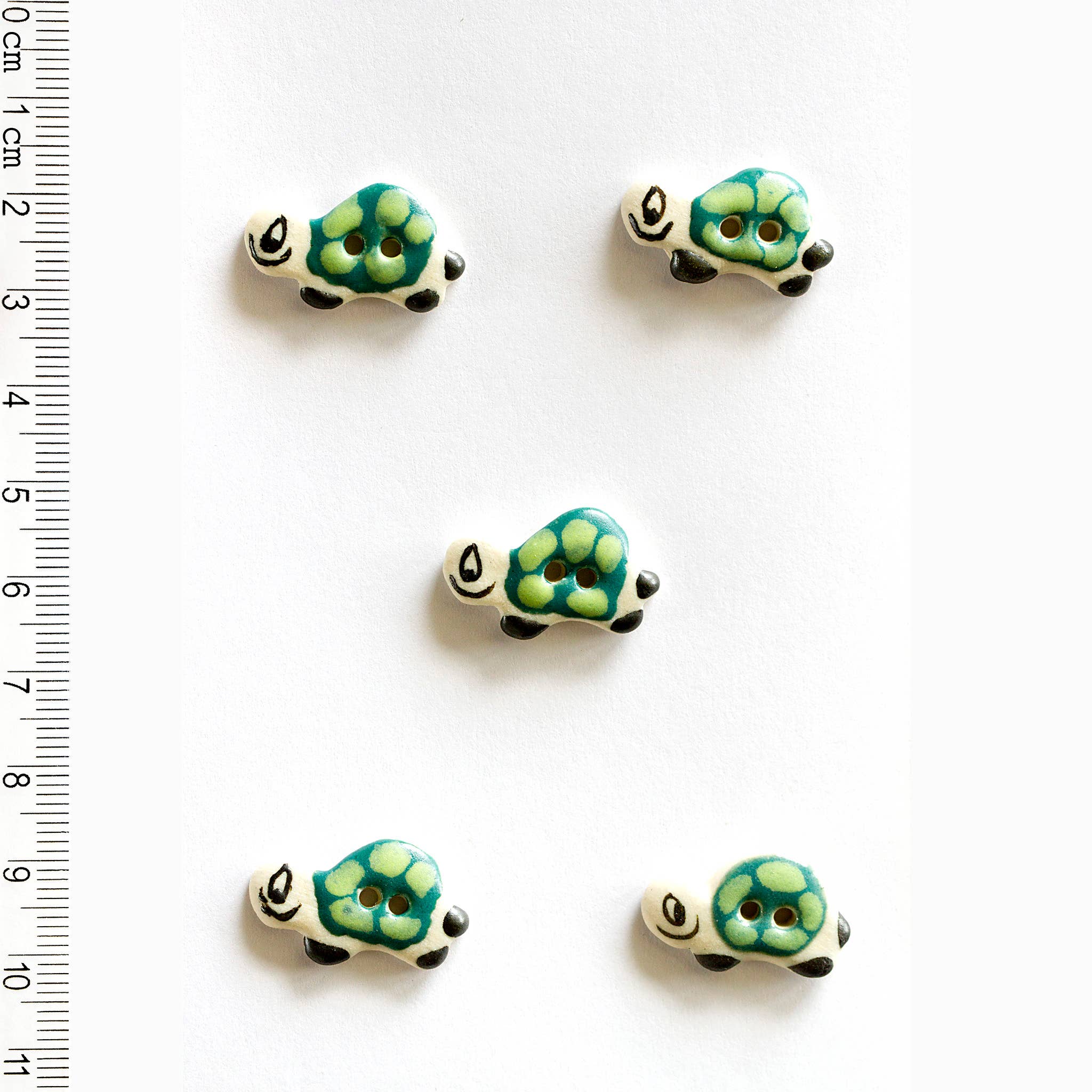 Handmade Tortoise Buttons