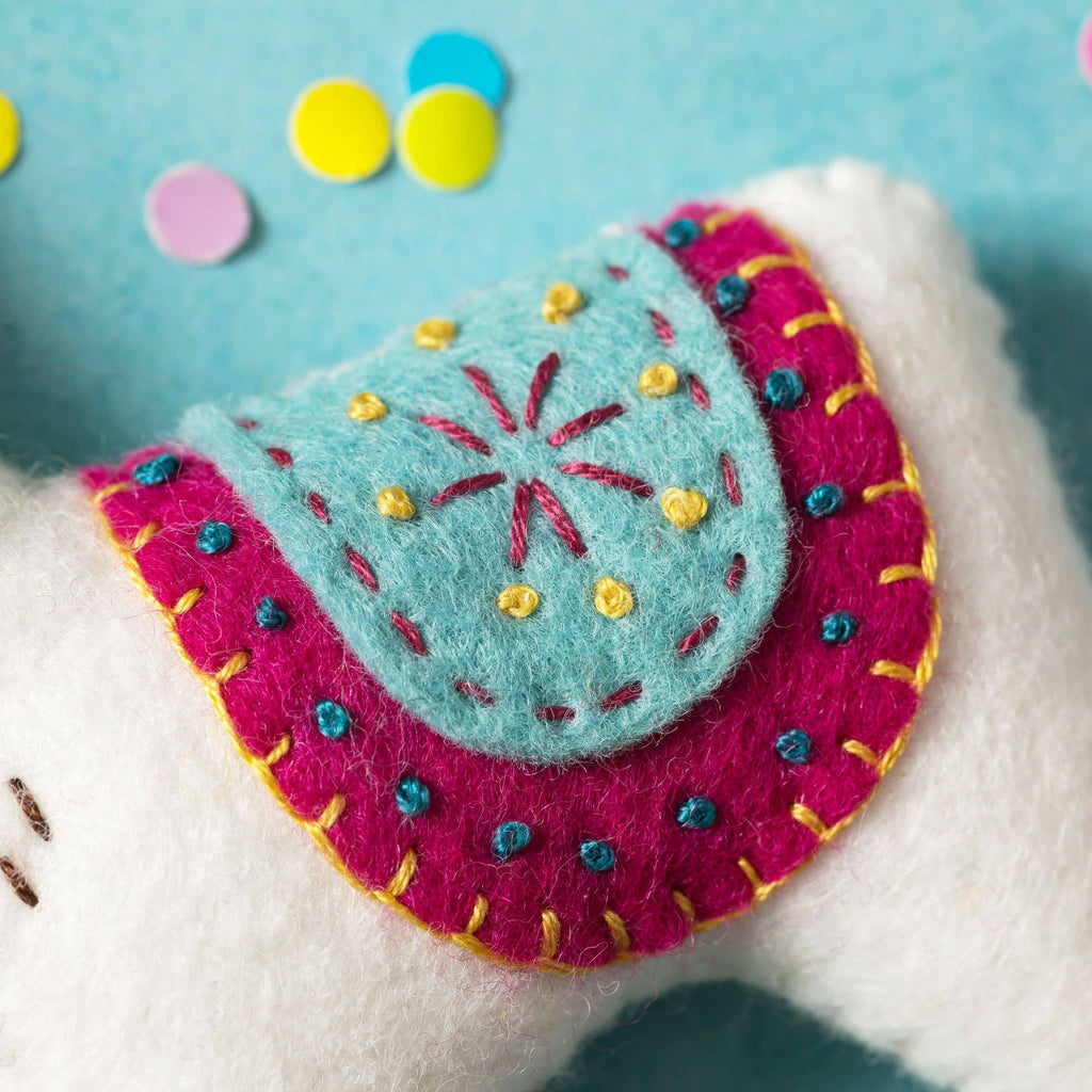 Corinne Lapierre Llama Felt Craft Mini Kit