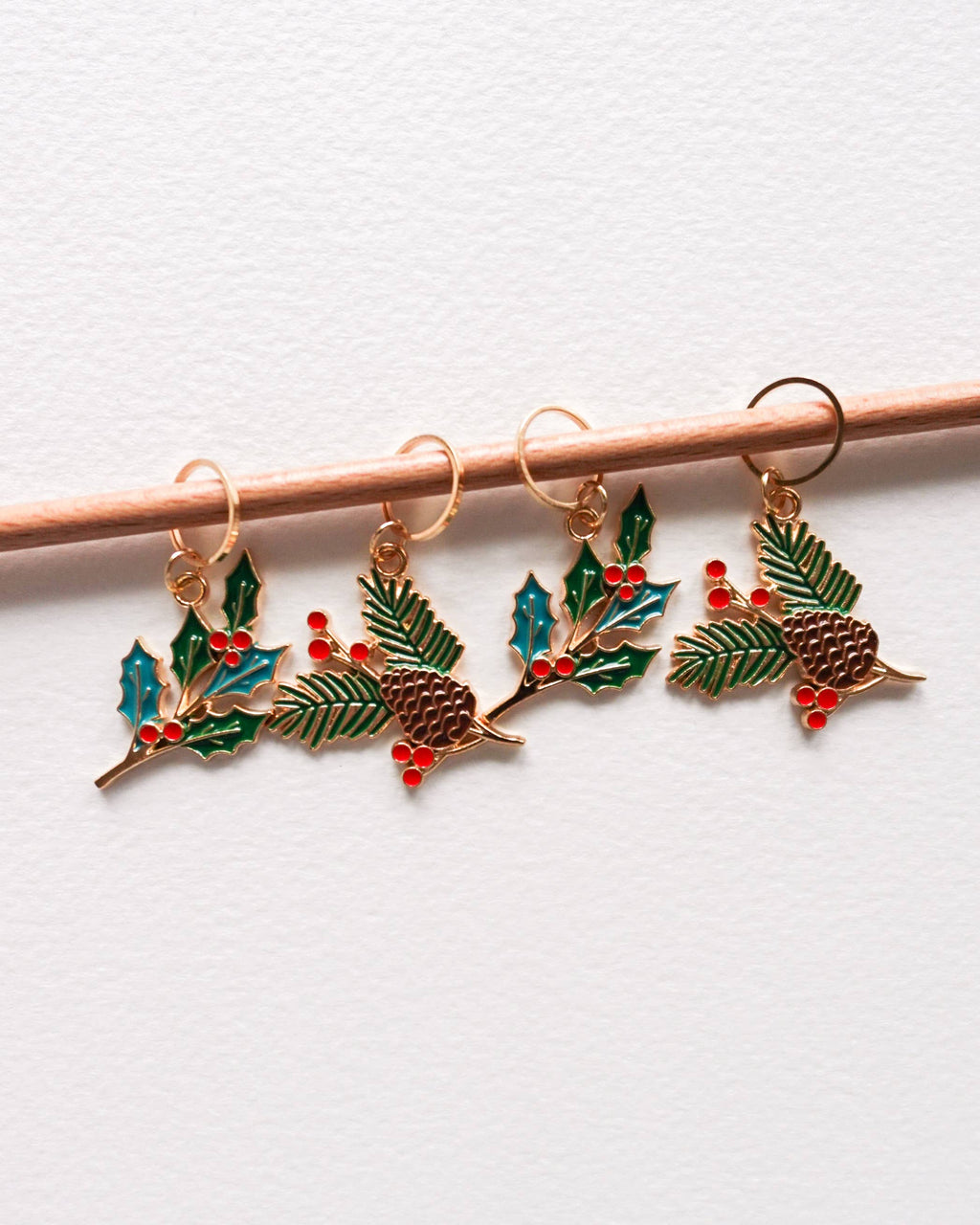 Hello Kim Stitch Markers - An Air of Christmas