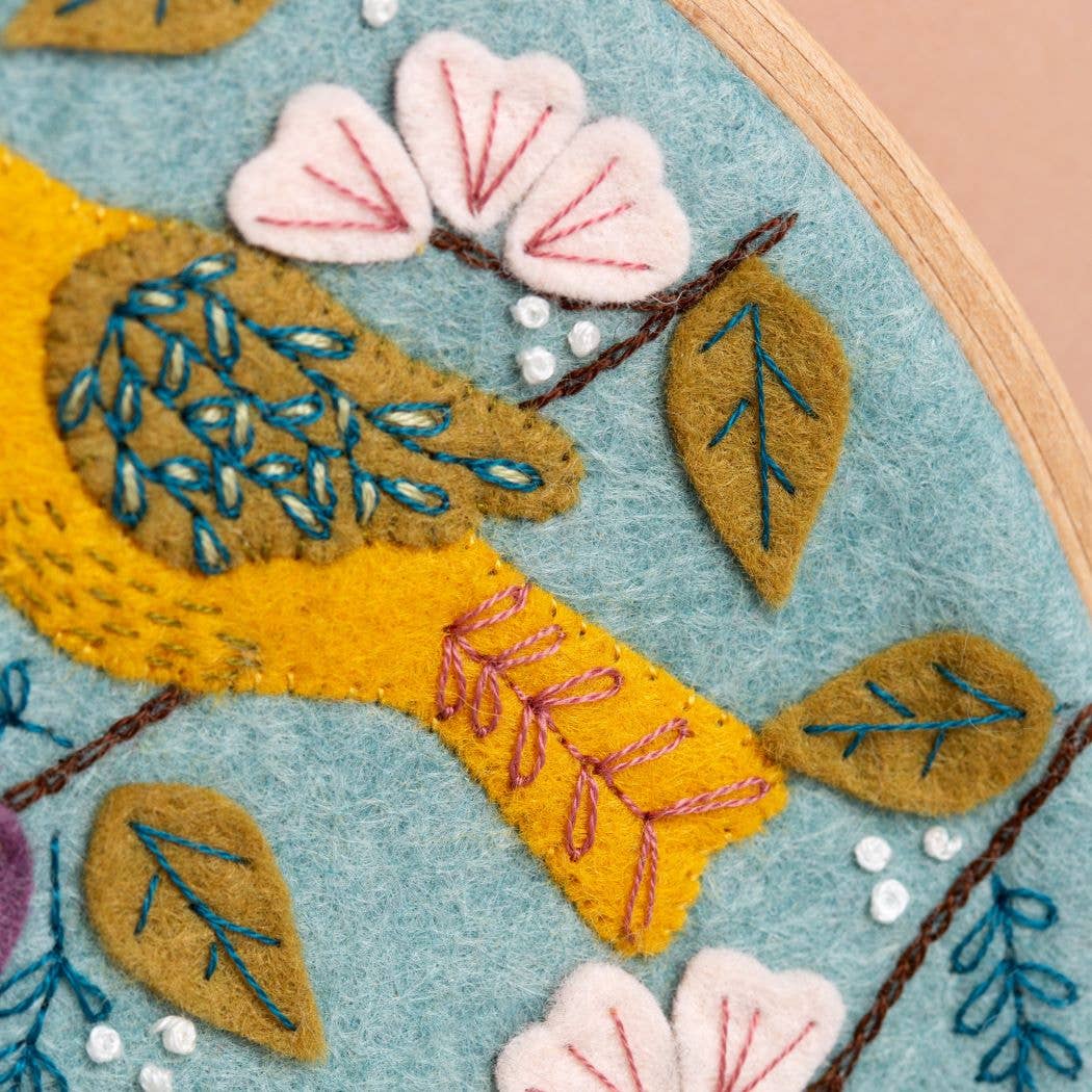 Corinne Lapierre Dawn Chorus Appliqué Hoop Craft Kit