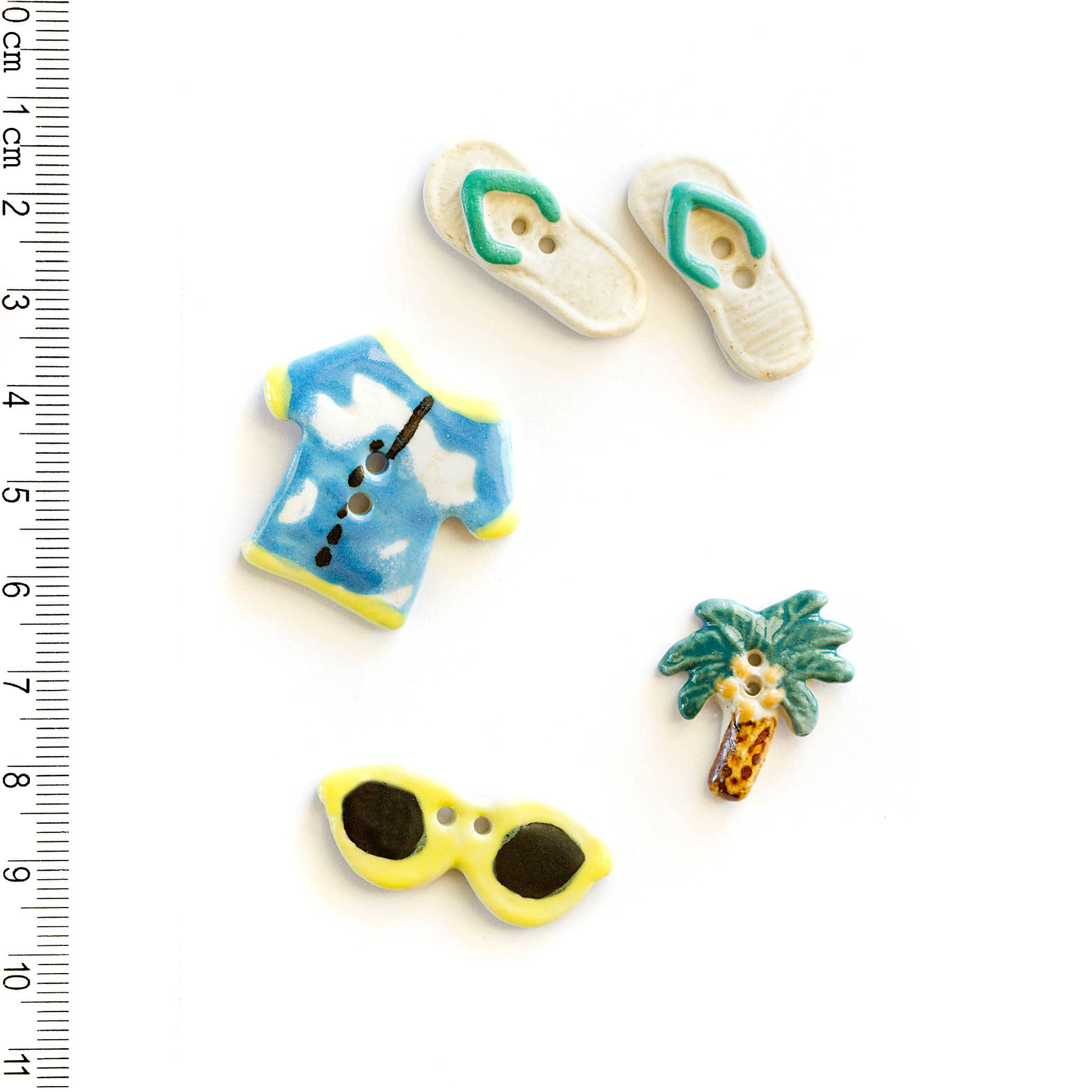 Handmade Island Style Beach Buttons