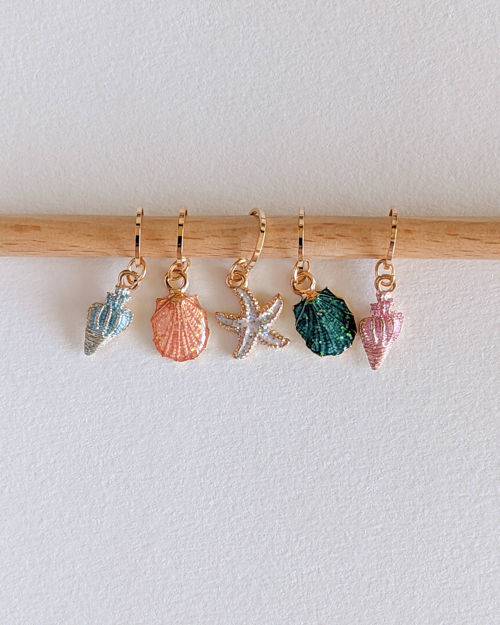 Hello Kim Stitch Markers - Under the Sea