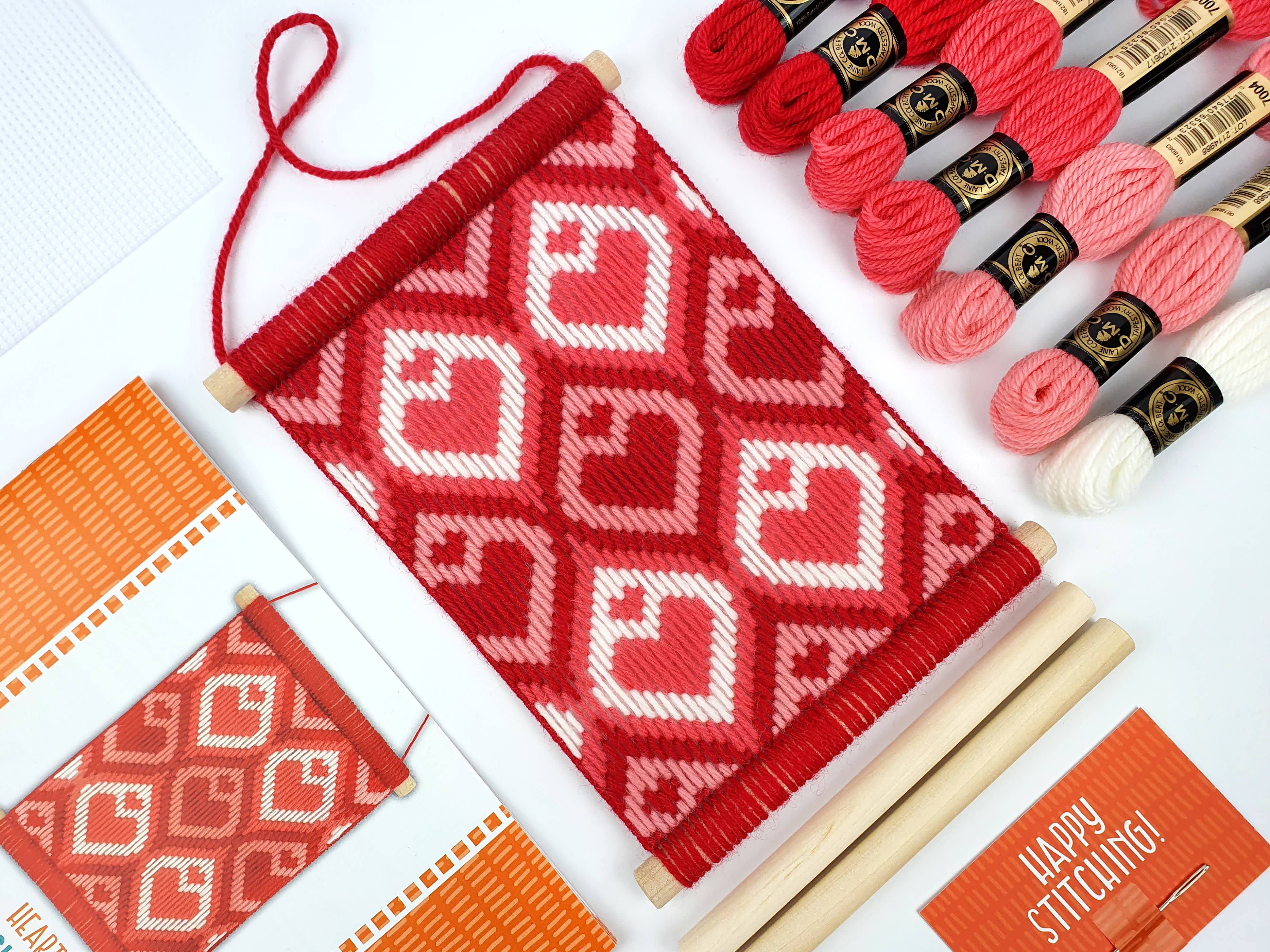 Oh Sew Bootiful - Hearts Bargello Kit