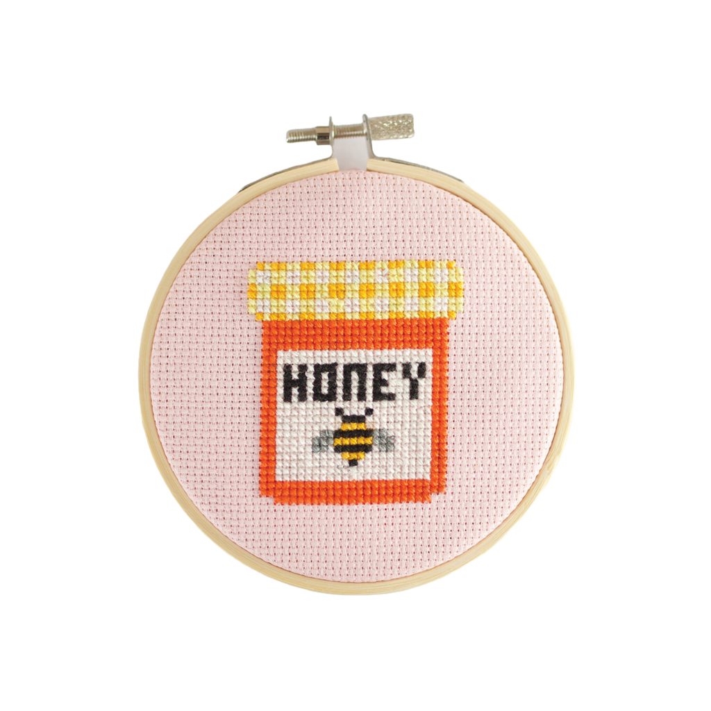 Cotton Clara Honey Cross Stitch Kit