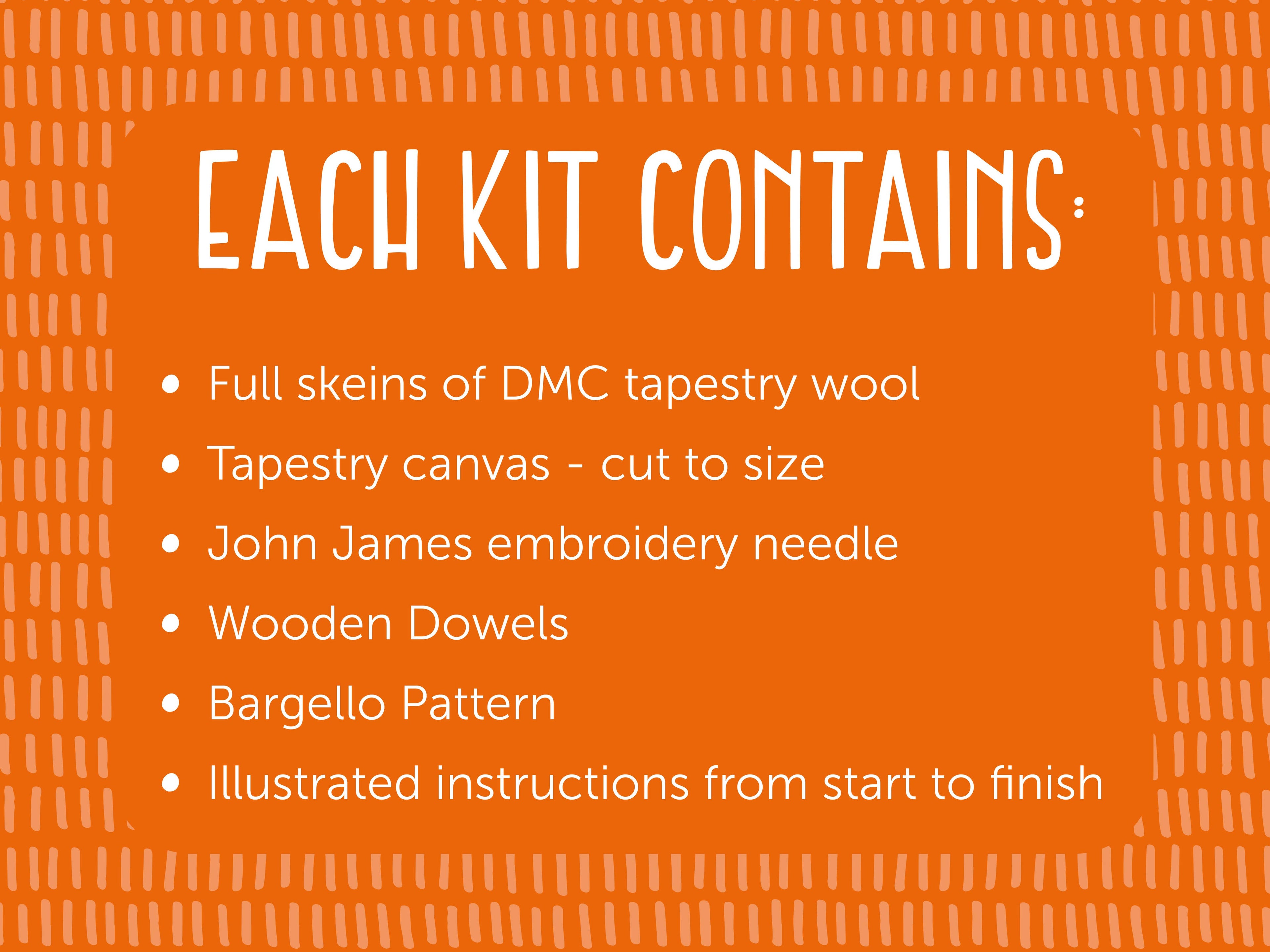 Oh Sew Bootiful - Daisy Bargello Kit