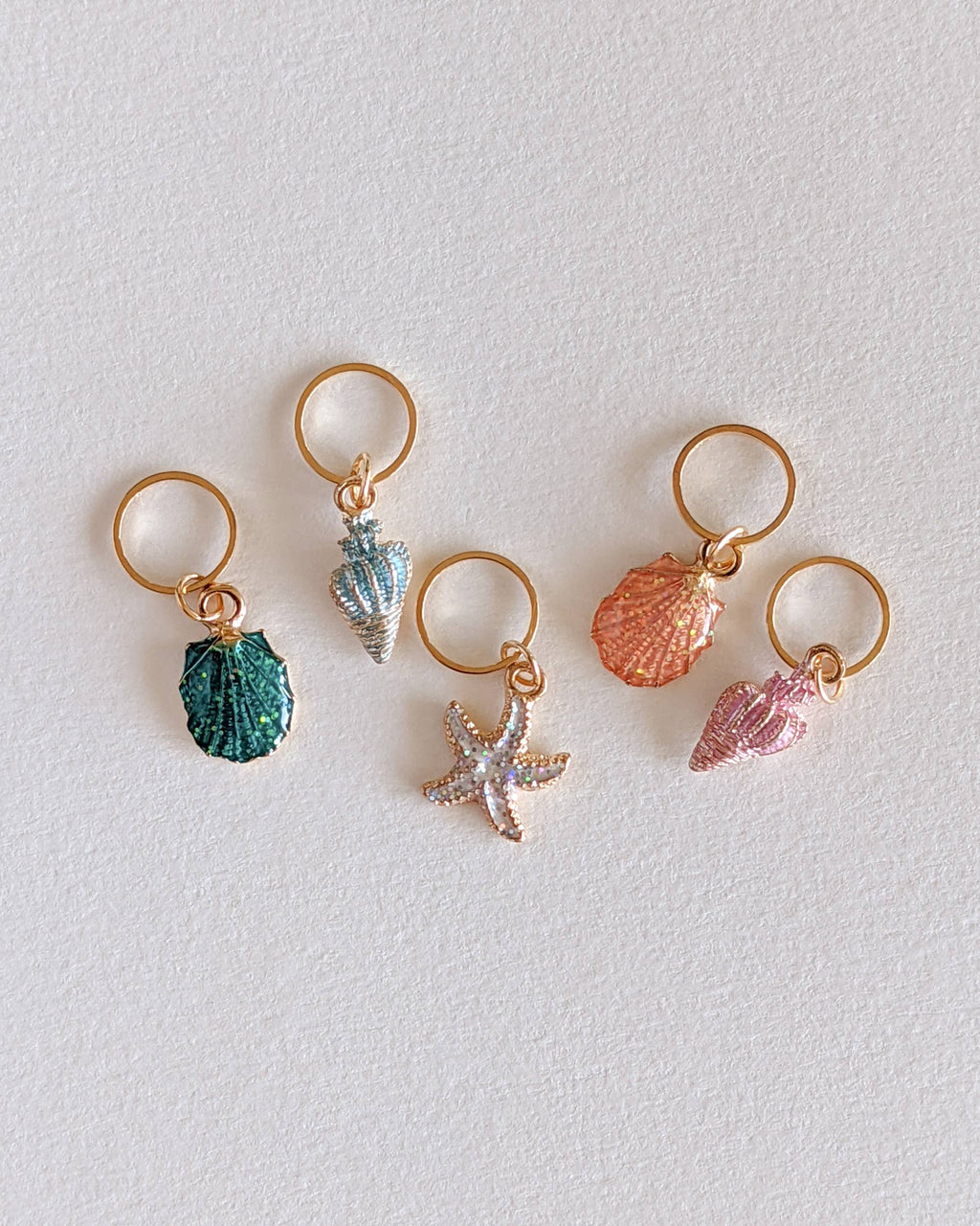 Hello Kim Stitch Markers - Under the Sea