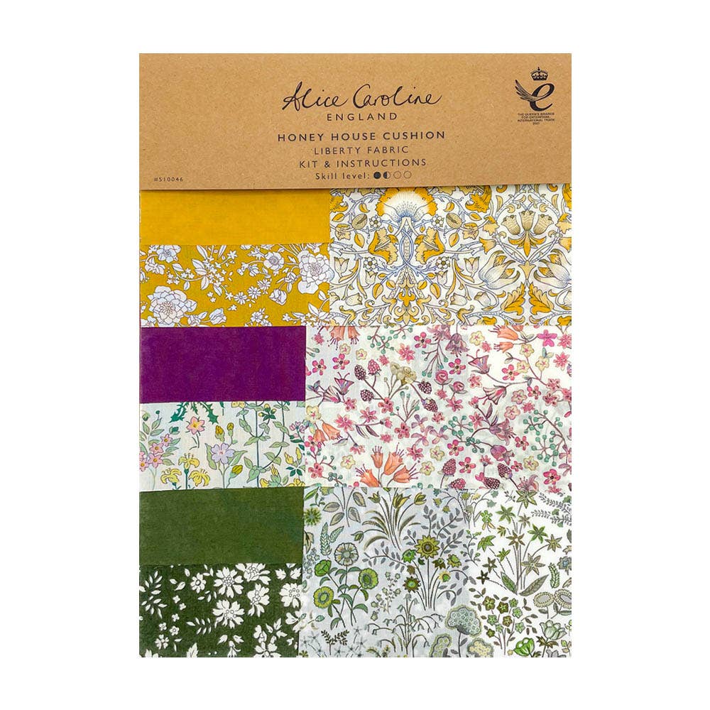 Alice Caroline - Liberty Tana Lawn® Fabric Honey House Cushion Kit | Sewing