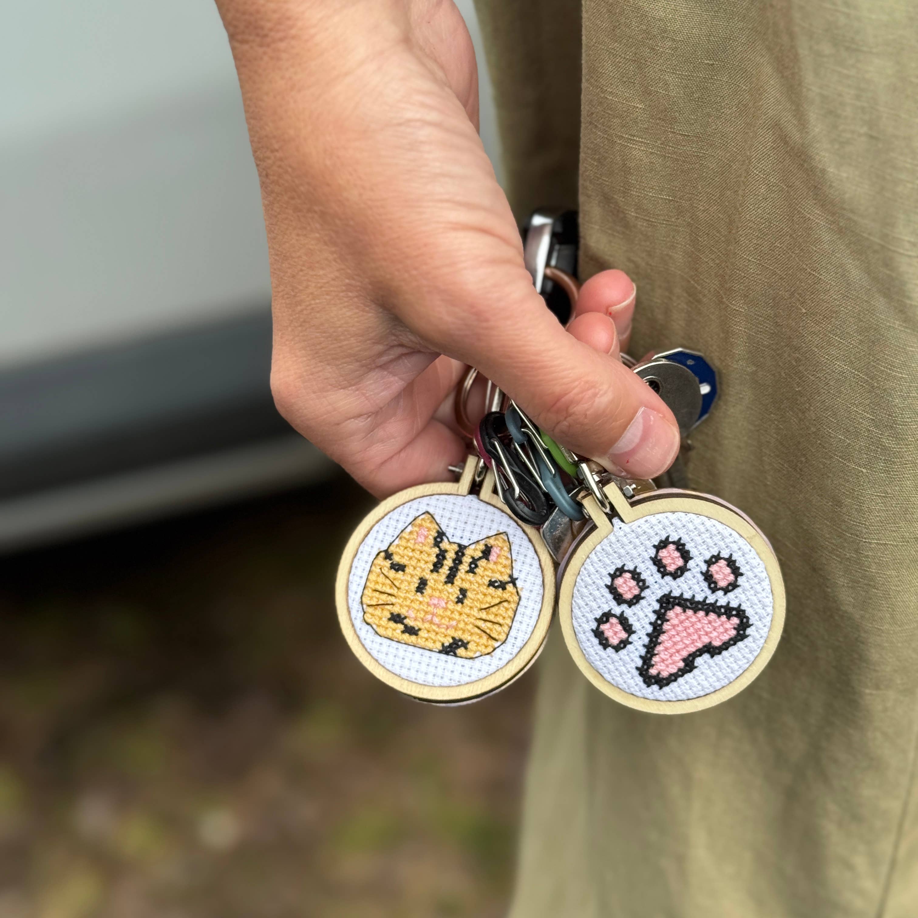 The Crafty Kit Company 'You're bun in a million!' Mini Matchbox Cross Stitch Kit