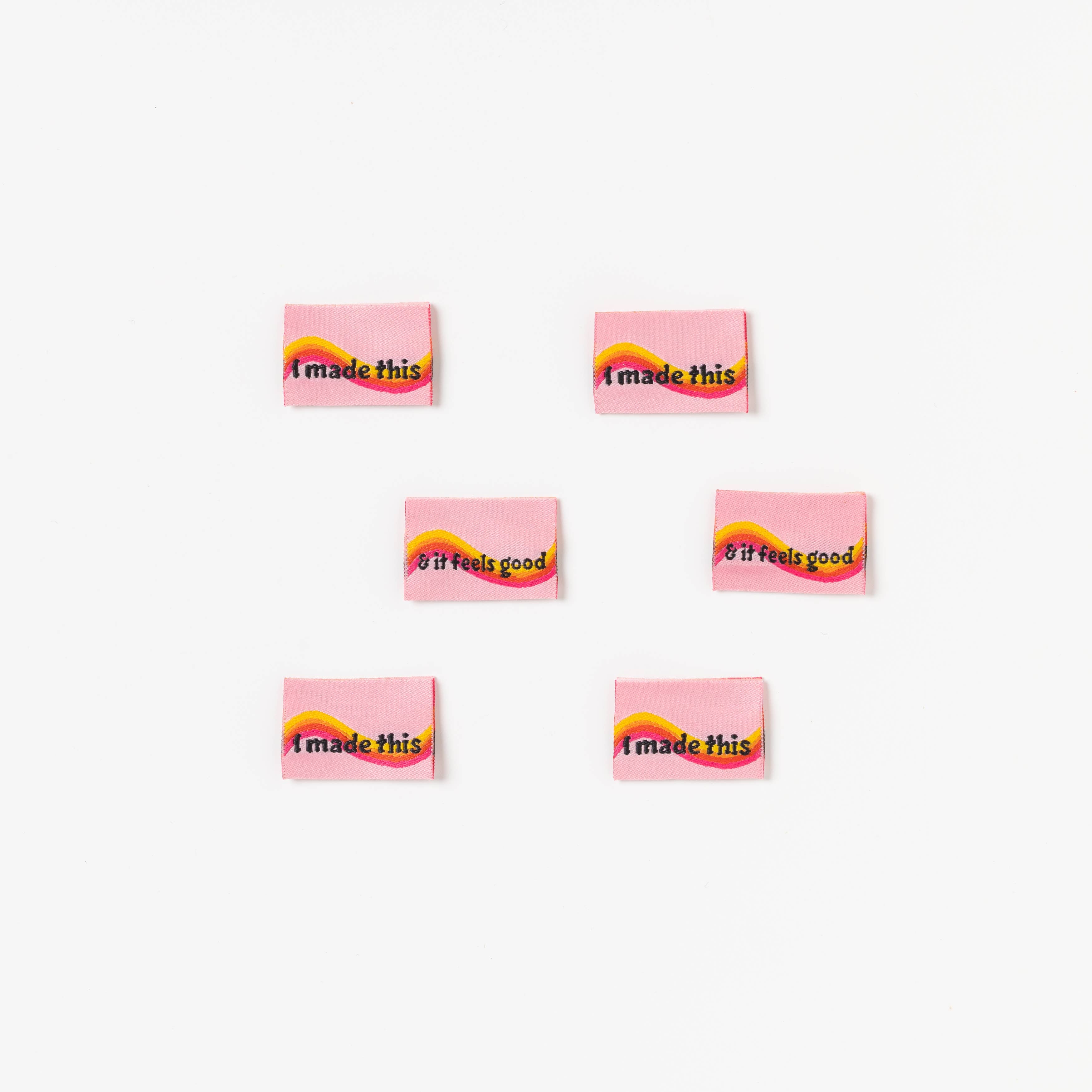 Little Rosie Cheeks I Made This & It Feels Good Sewing Labels