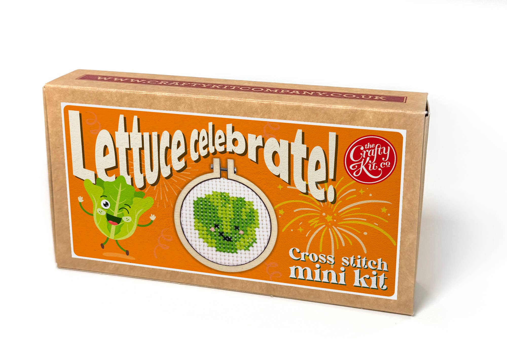 The Crafty Kit Company 'Lettuce Celebrate!' Mini Cross Stitch Kit