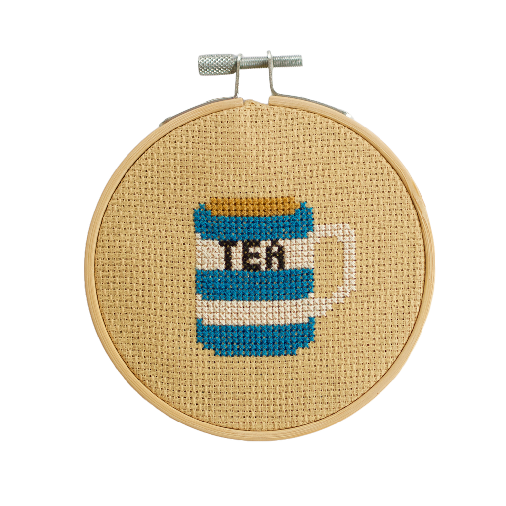Cotton Clara Tea Cross Stitch Kit