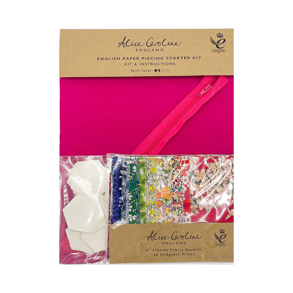 Alice Caroline - Liberty Tana Lawn® Fabric English Paper Piecing Starter Kit