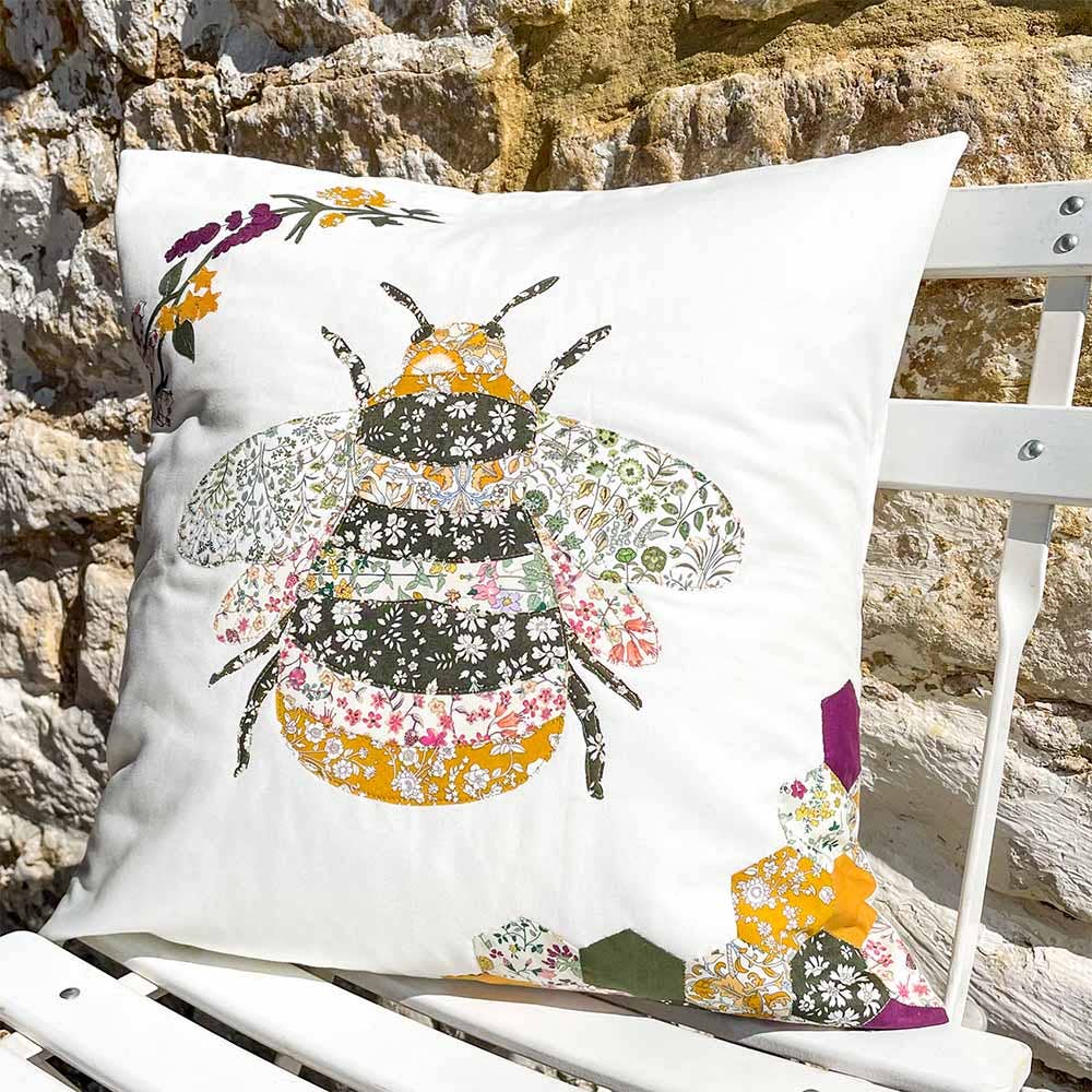 Alice Caroline - Liberty Tana Lawn® Fabric Honey House Cushion Kit | Sewing