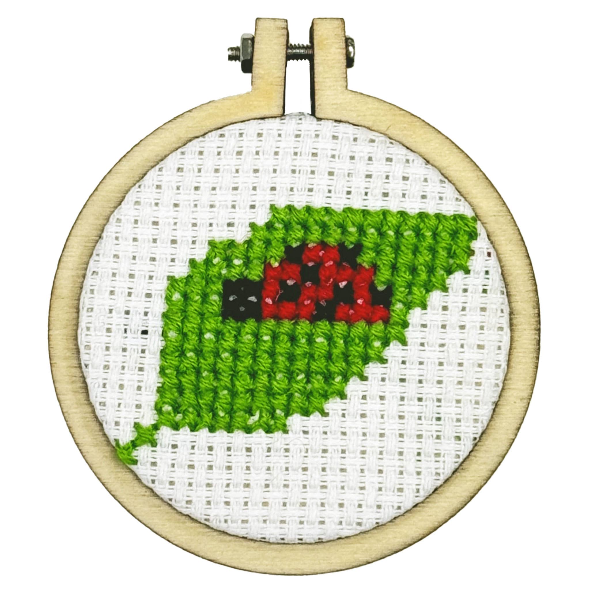 The Crafty Kit Company 'Beleaf in Yourself' Mini Matchbox Cross Stitch Kit