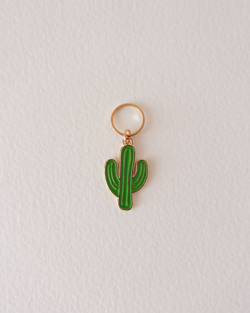 Hello Kim Stitch Markers - Cactus