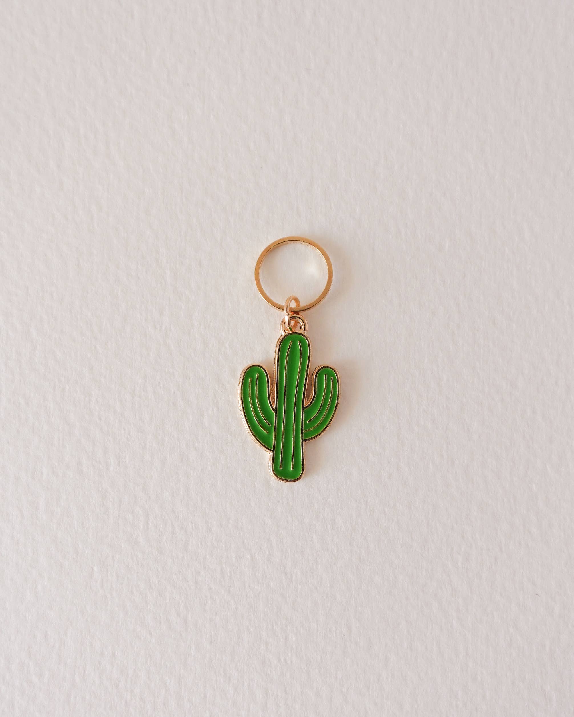 Hello Kim Stitch Markers - Cactus