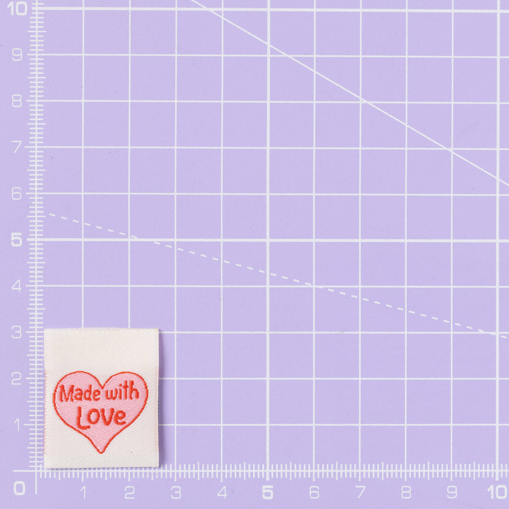 Little Rosie Cheeks Made With Love Sewing Labels