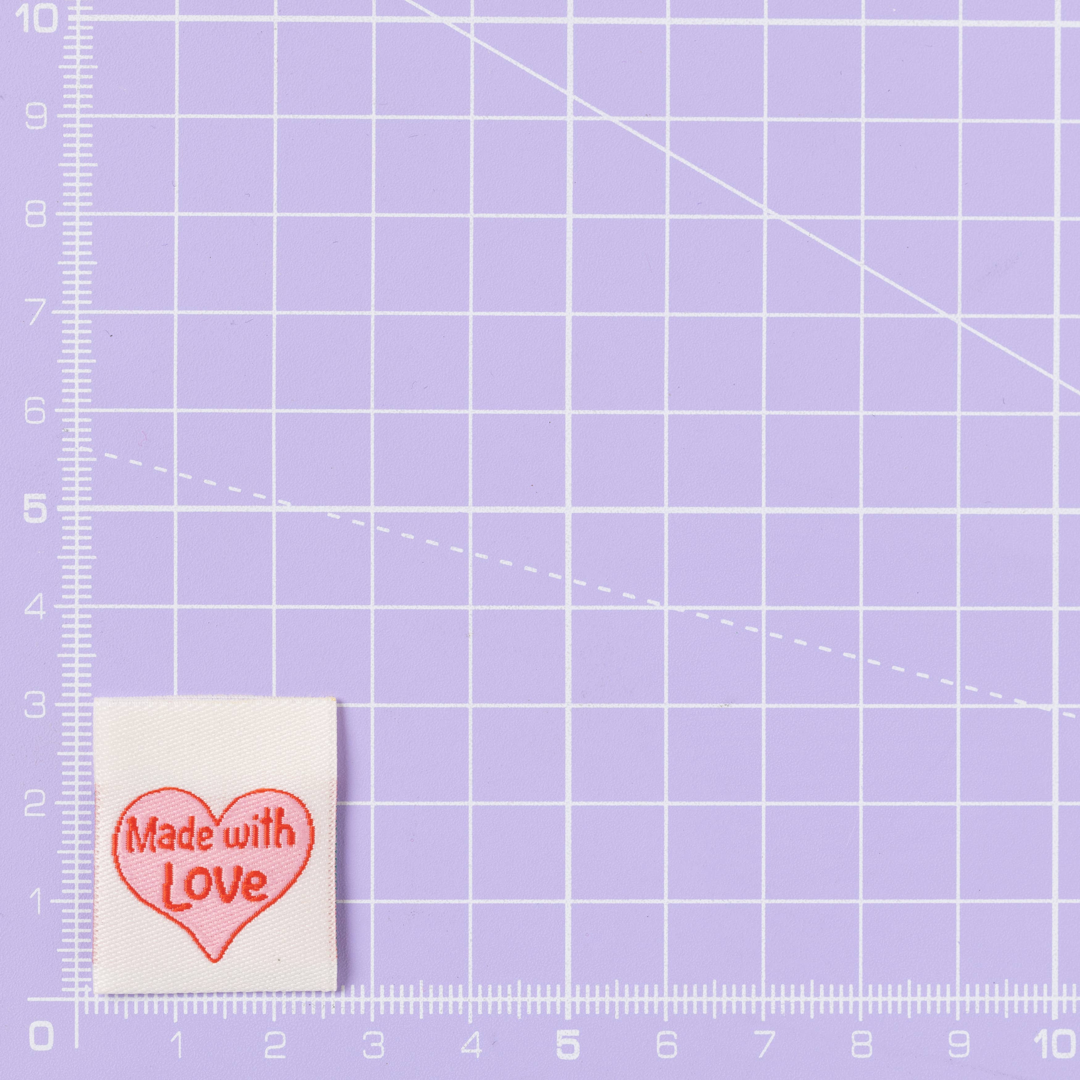 Little Rosie Cheeks Made With Love Sewing Labels