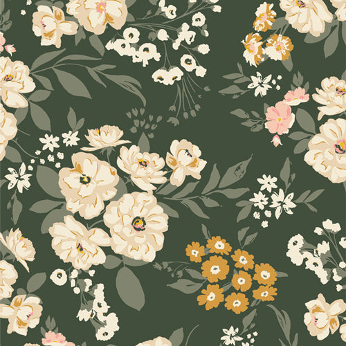 Art Gallery Fabrics A Year In Petals - Garden Sonnet Dusk (AGF Quilting Cotton)