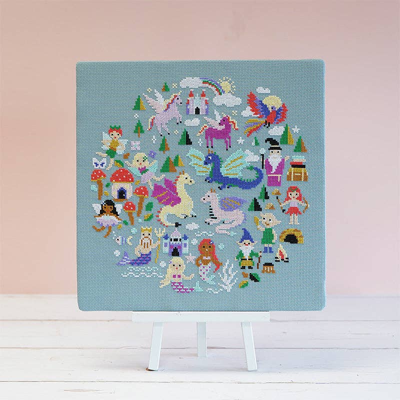 Fantasy Dragon Unicorn Fairy Cross Stitch Kit | Buy Online | UK, Ireland & EU
