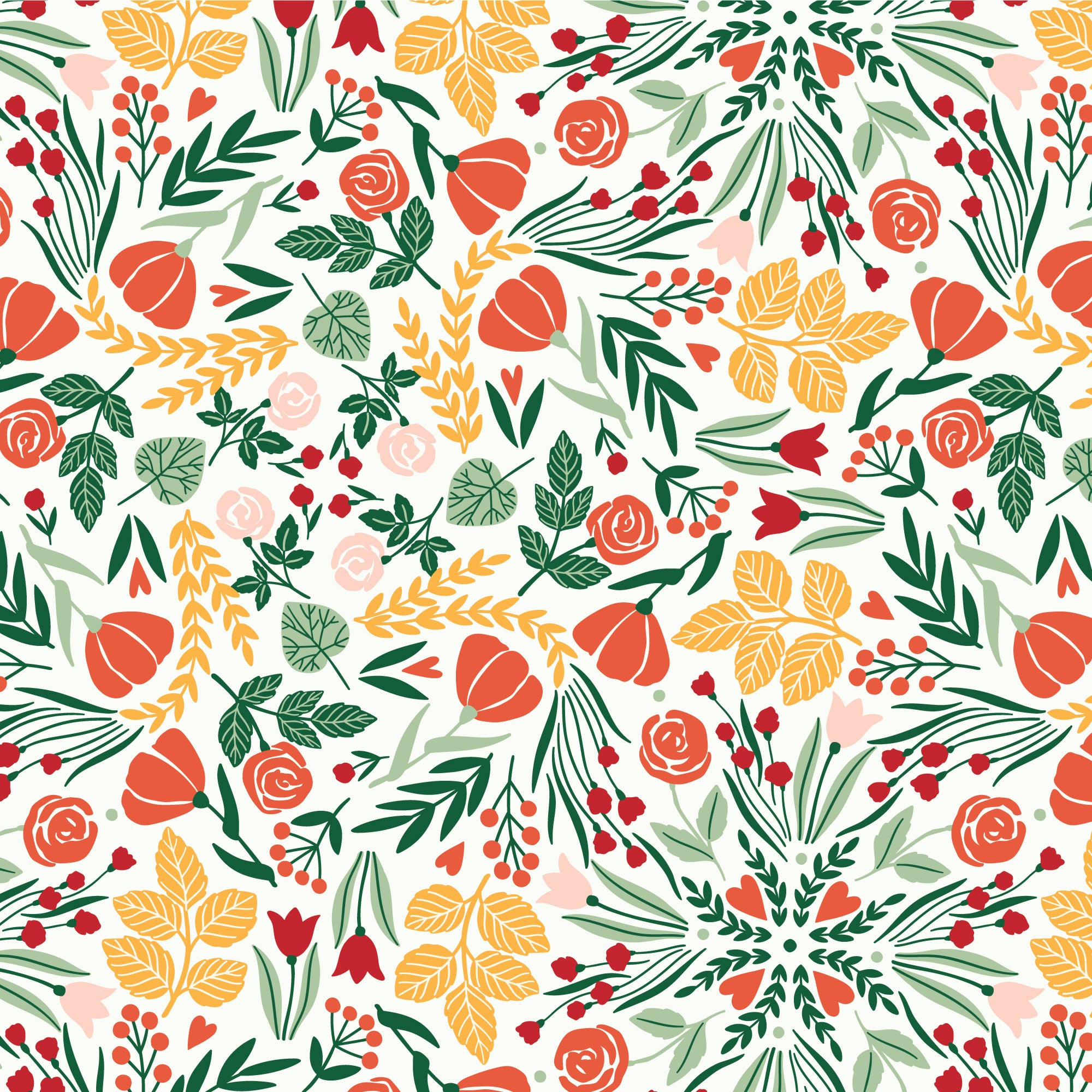 Cloud9 Fabrics About Love - Blossom (Quilting Cotton)