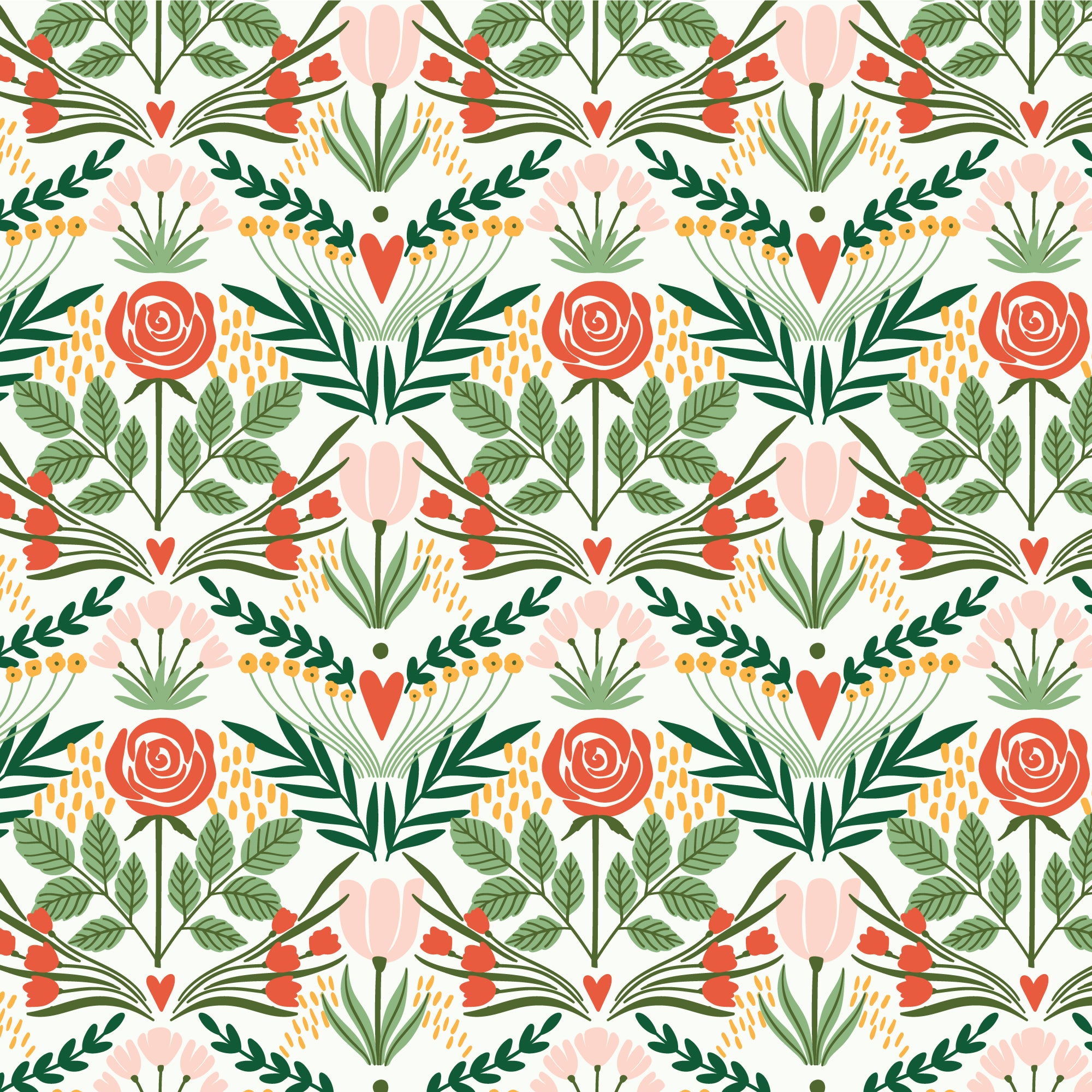 Cloud9 Fabrics About Love - Flourish (Quilting Cotton)