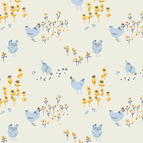 Art Gallery Fabrics Potager - Hens and Chicks (AGF Quilting Cotton)
